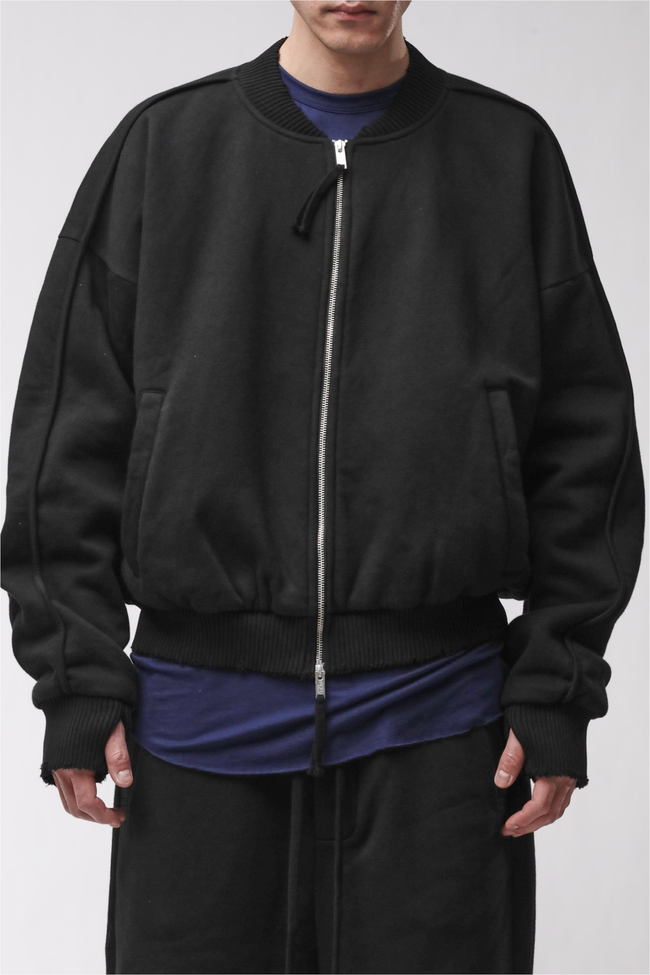 thom/krom M SJ 705 Sweater - Black