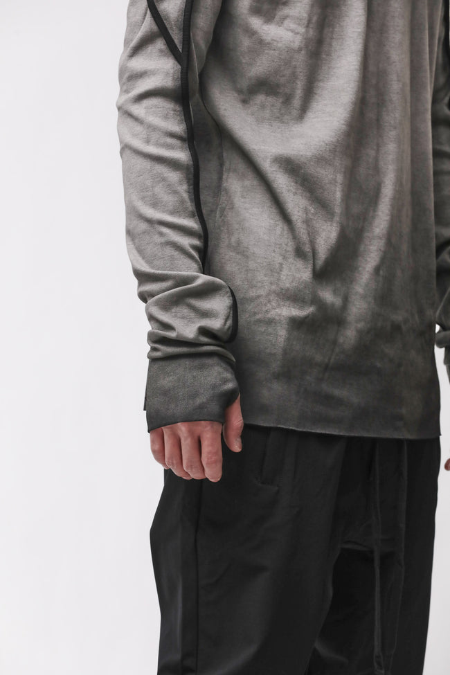 thom/krom M TS 960 Tee - Cold Dye Grey