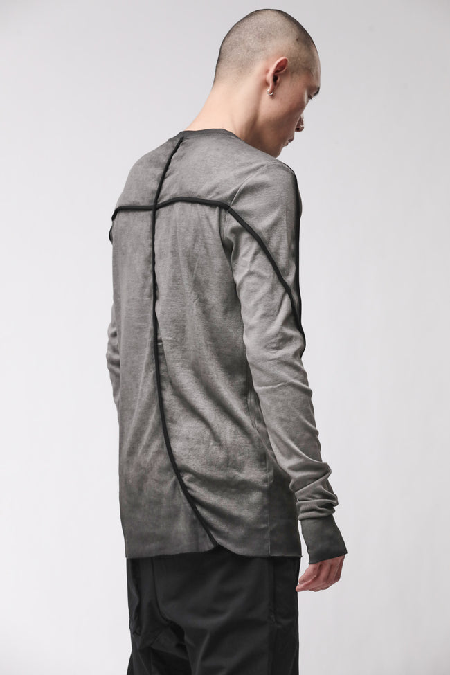 thom/krom M TS 960 Tee - Cold Dye Grey