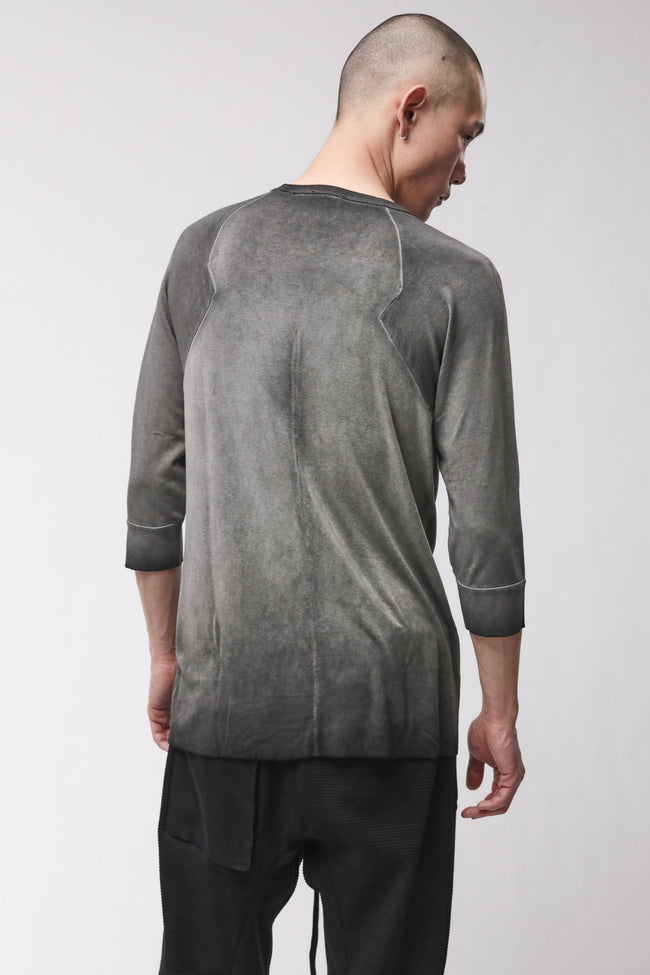 thom/krom M TS 978 Tee - Cold Dye Grey