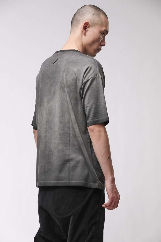 thom/krom M TS 986 Tee - Cold Dye Grey