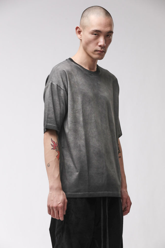 thom/krom M TS 986 Tee - Cold Dye Grey