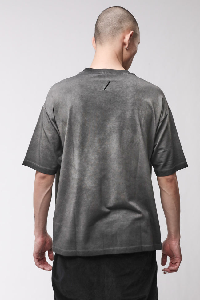 thom/krom M TS 986 Tee - Cold Dye Grey