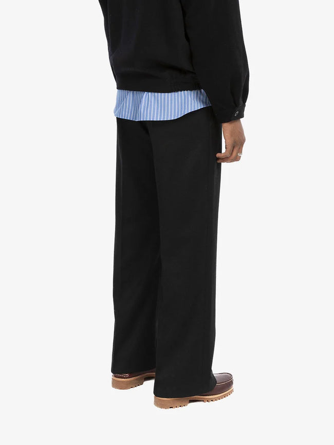 Walk In Paris Flared Suit Pants - Black