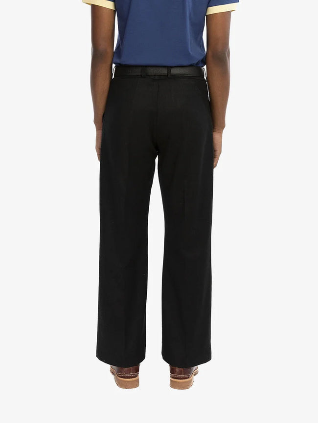 Walk In Paris Flared Suit Pants - Black