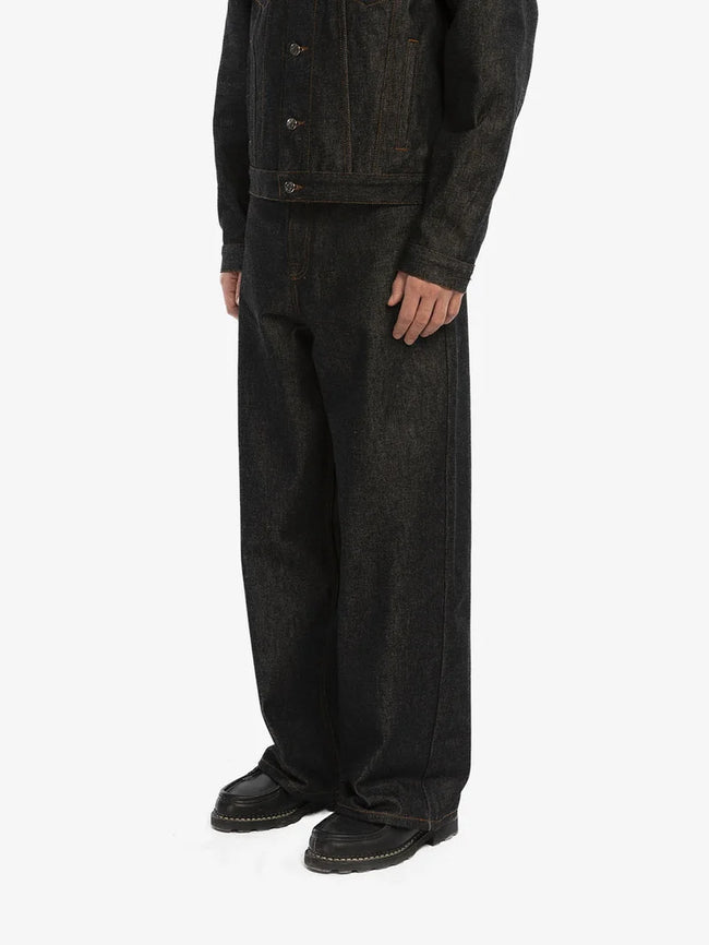 Walk In Paris Baggy Denim Jeans - Raw