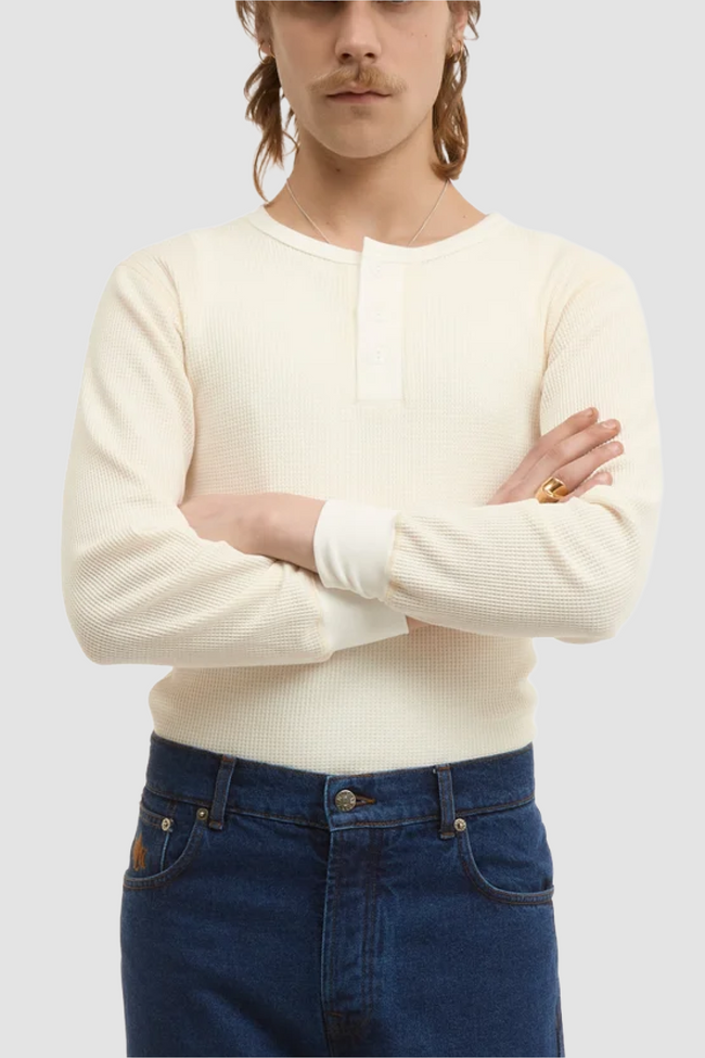 Walk In Paris Thermal LS Tee - Beige
