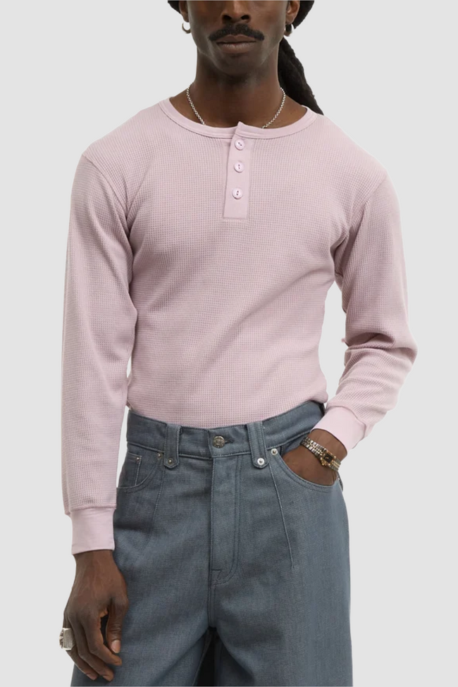 Walk In Paris Thermal LS Tee - Pink