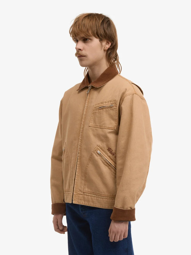 Walk In Paris Canvas Journeyman Jacket - Beige