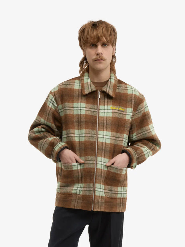 Walk In Paris Countryman Wool Jacket - Brown