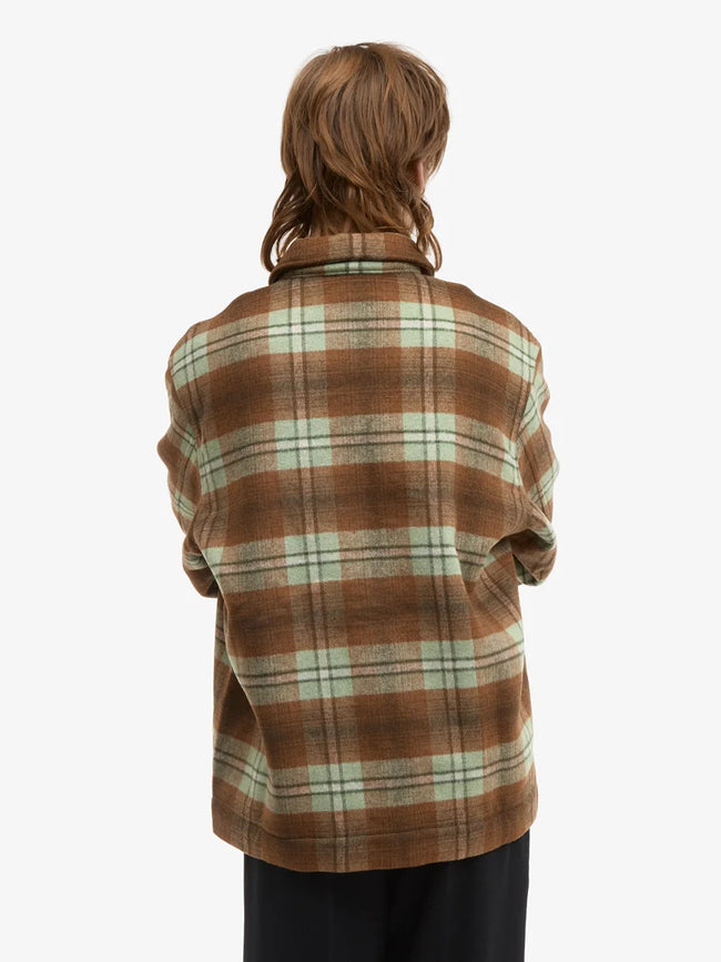 Walk In Paris Countryman Wool Jacket - Brown