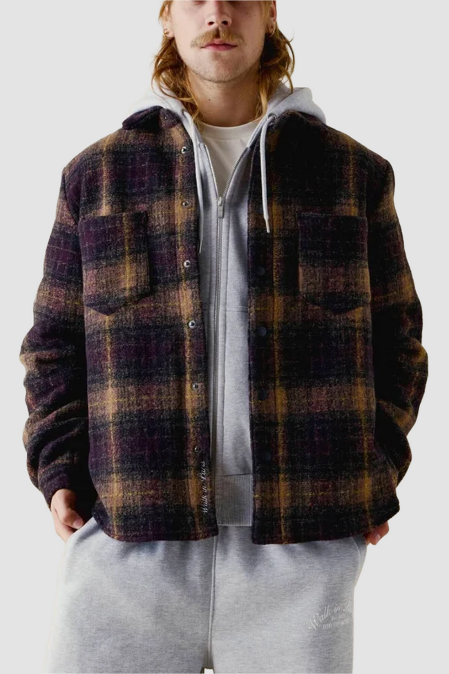 Walk In Paris Estate Overshirt - Brown