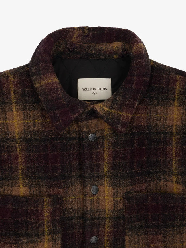 Walk In Paris Estate Overshirt - Brown
