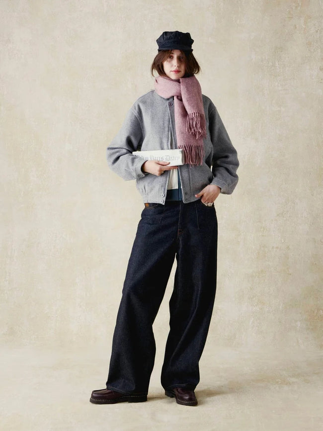 Walk In Paris Classic Wool Scarf - Pink