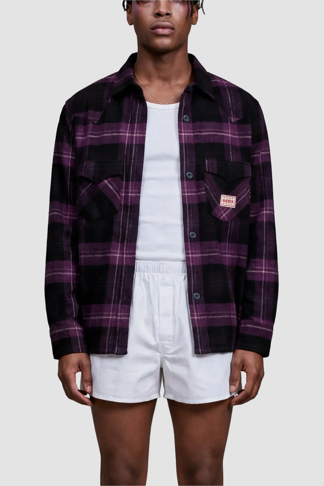 Nikben Buck Shirt - Purple