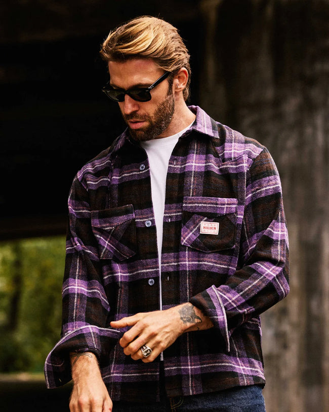 Nikben Buck Shirt - Purple