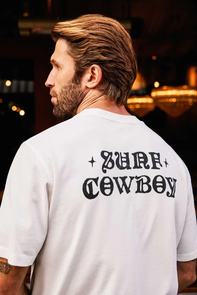 Nikben Surf Cowboy Tee - Off White