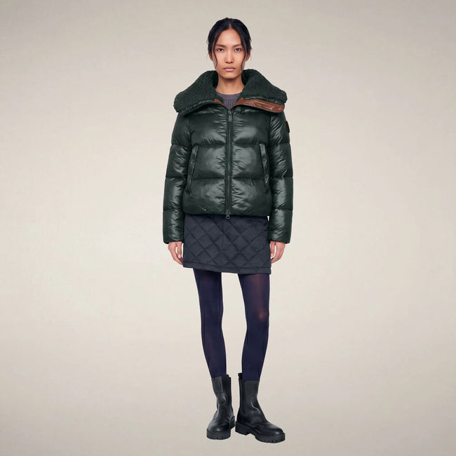 Save The Duck Womens Eco Jacket Moma - Green