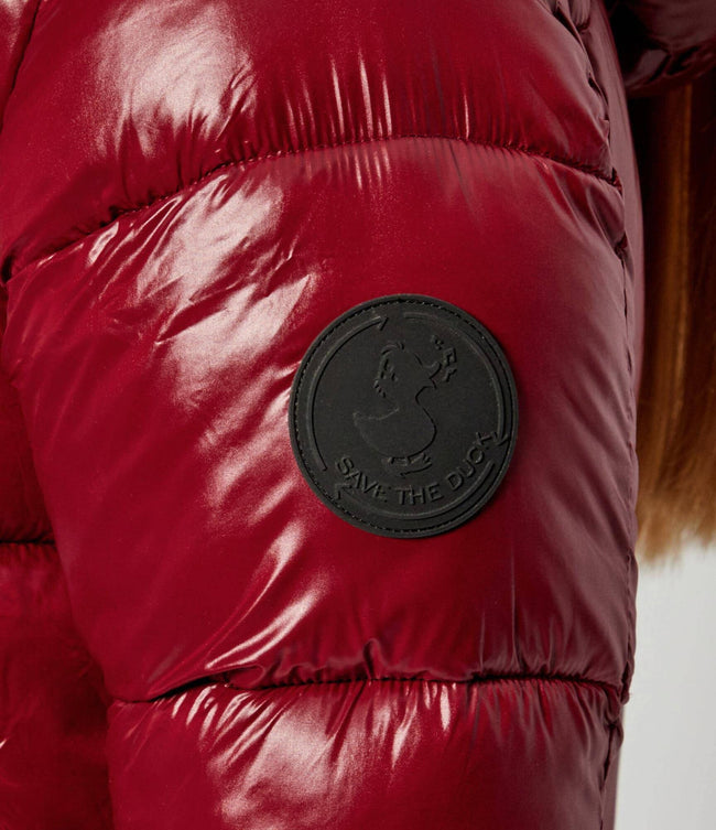 Save The Duck Womens Eco *Parka Isabel - Wine Red
