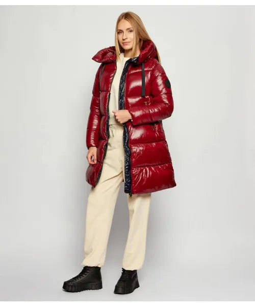 Save The Duck Womens Eco *Parka Isabel - Wine Red