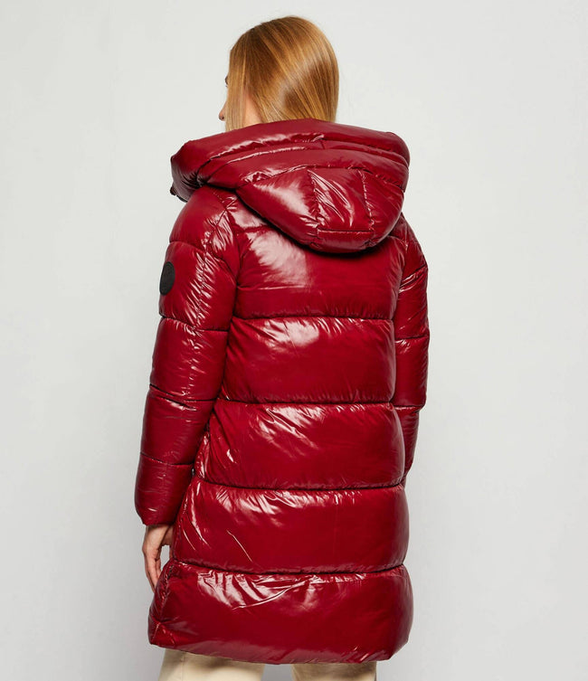 Save The Duck Womens Eco *Parka Isabel - Wine Red