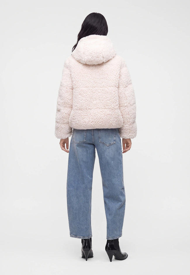 Save The Duck Womens Eco Jacket Lenora Curl - Pink