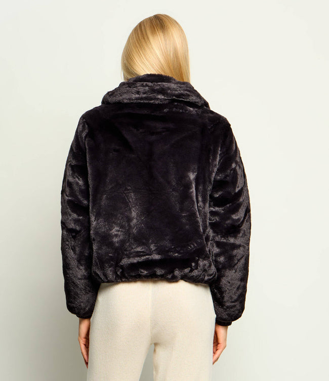 Save The Duck Womens Eco Jacket Jeon - Brown/Black