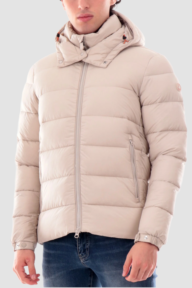 Save The Duck Mens Eco Jacket Boris Miro - Beige