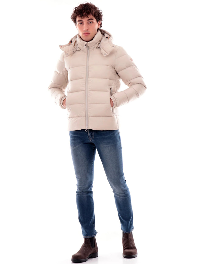 Save The Duck Mens Eco Jacket Boris Miro - Beige