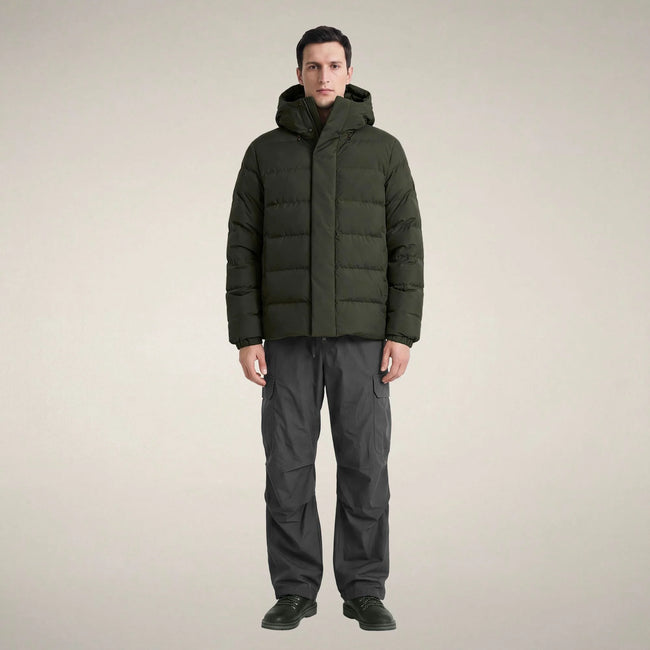 Save The Duck Mens Eco Jacket Leland - Green