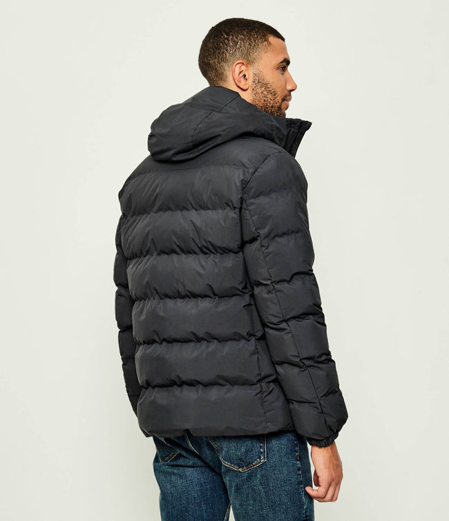 Save The Duck Mens Eco Jacket Leland - Black