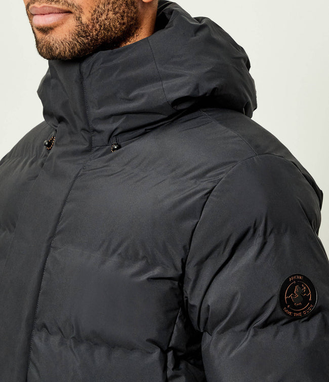 Save The Duck Mens Eco Jacket Leland - Black