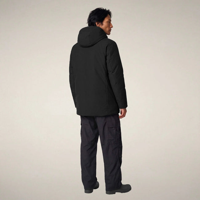 Save The Duck Mens Eco *Parka Antoine - Black