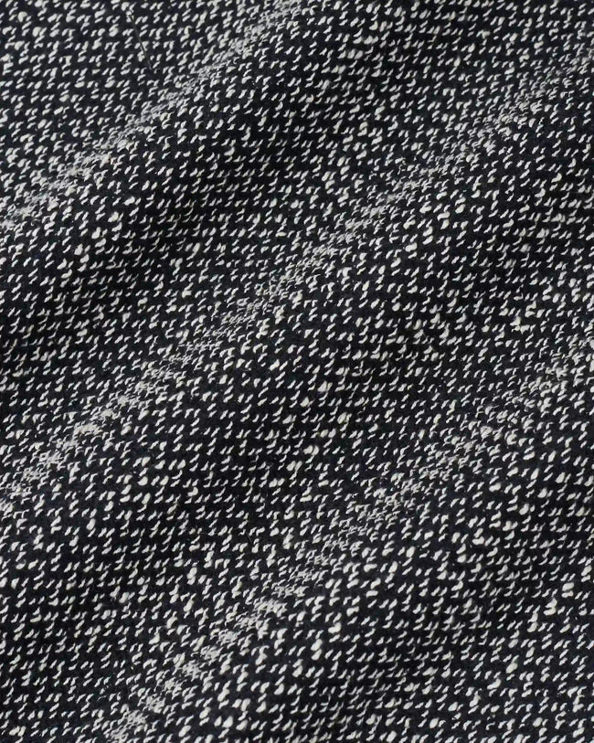 Drôle de Monsieur Tweed Wide Leg Pants - Black
