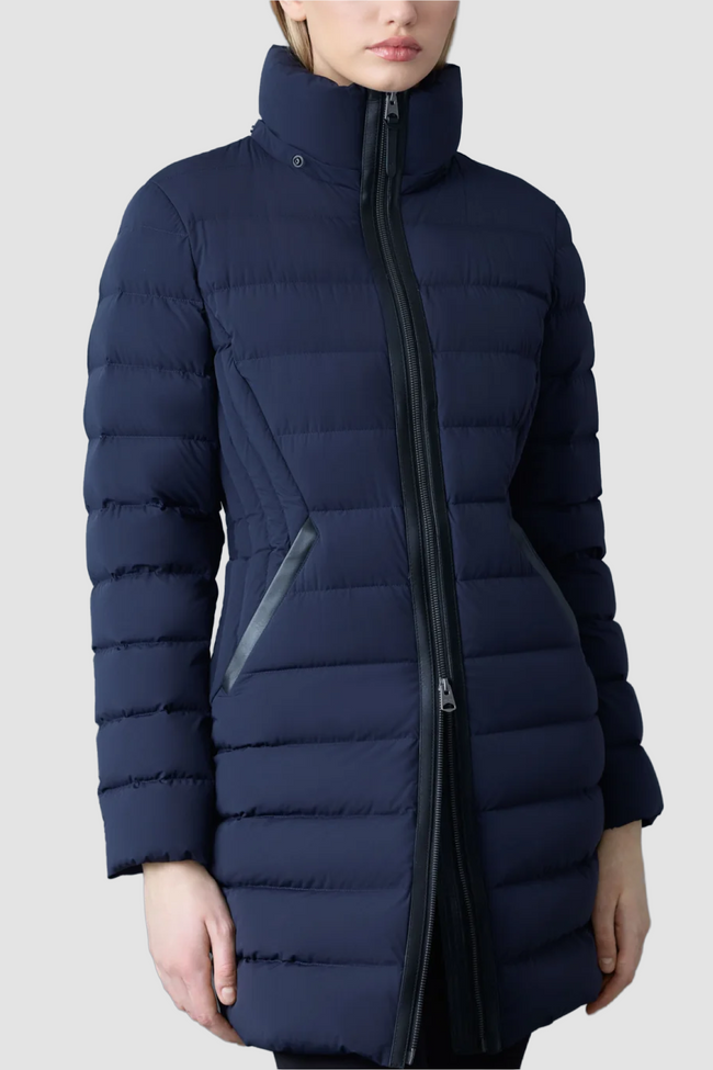 Mackage Womens Down Jacket Farren-Z - Navy