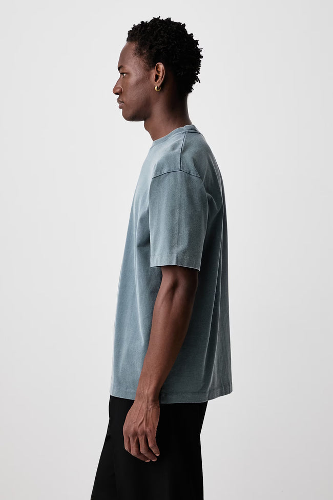Drôle de Monsieur Slogan Classique Tee - Grey