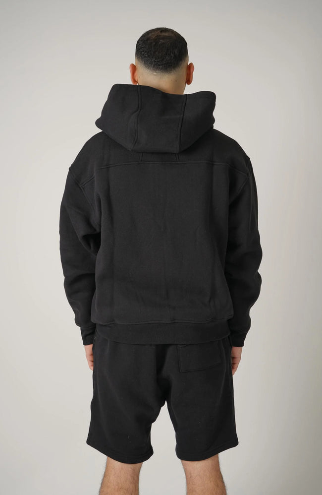 Rhude Classique Zip Up Hoodie - Black