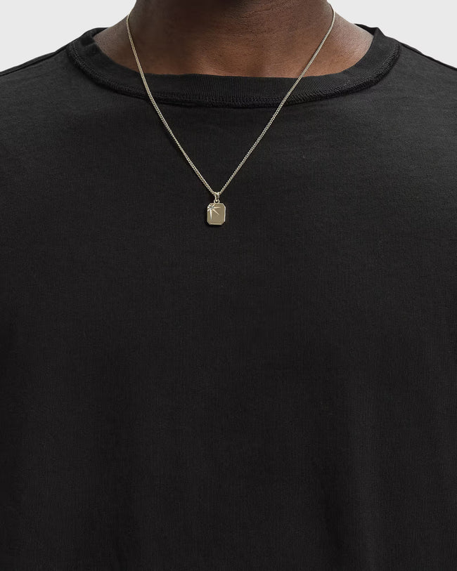 Rhude Classique Reverse LS Tee - Black