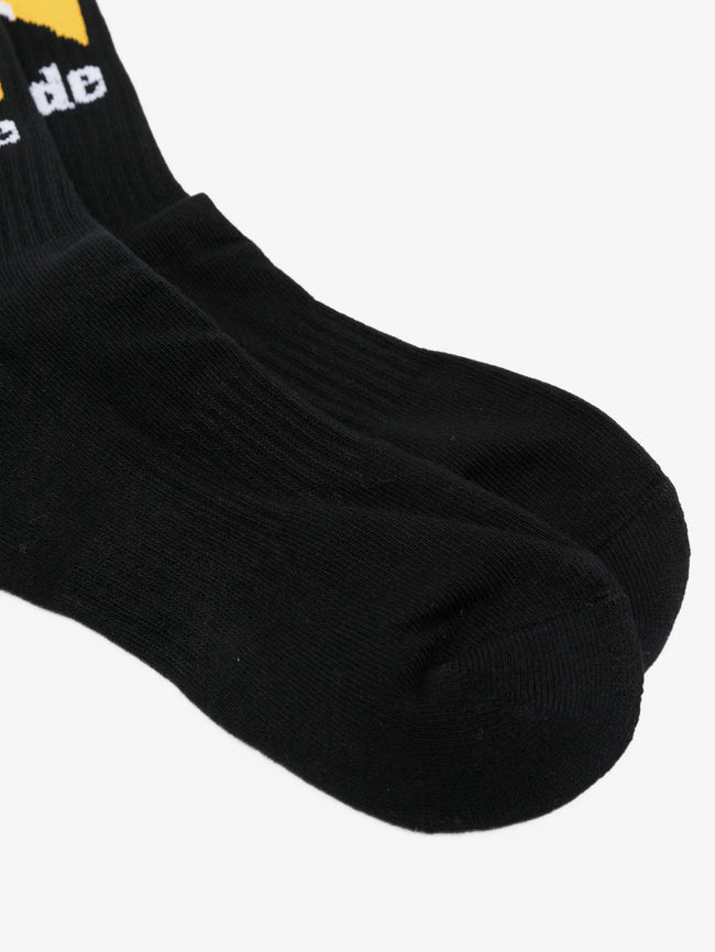 Rhude Striped Moonlight Socks - Black