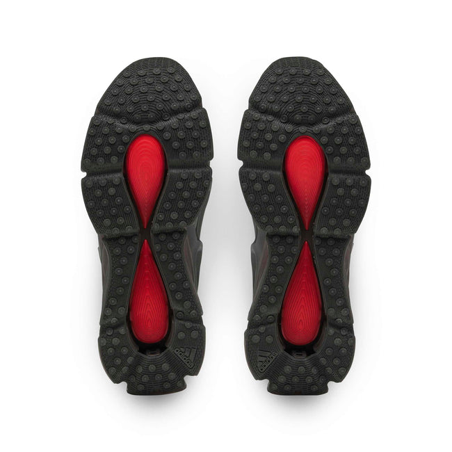 Adidas Originals x Willy Chavarria Megaride Bones Willy Low Sneakers -  Core Black/Core Black/Better Scarlet