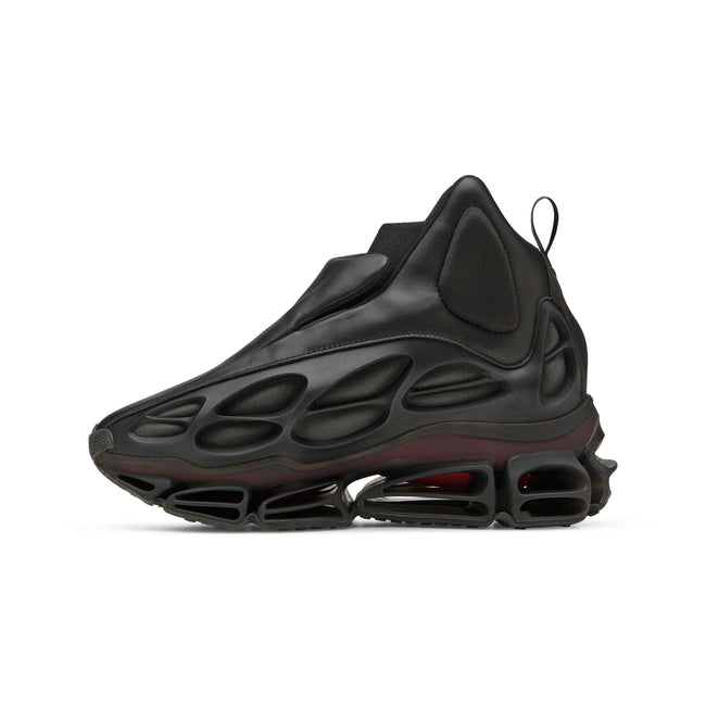 Adidas Originals x Willy Chavarria Mega High Sneakers - Core Black/Core Black/Better Scarlet