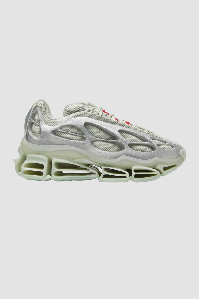 Adidas Originals x Willy Chavarria Megaride Ag Xl WC Sneakers - Silver/Green