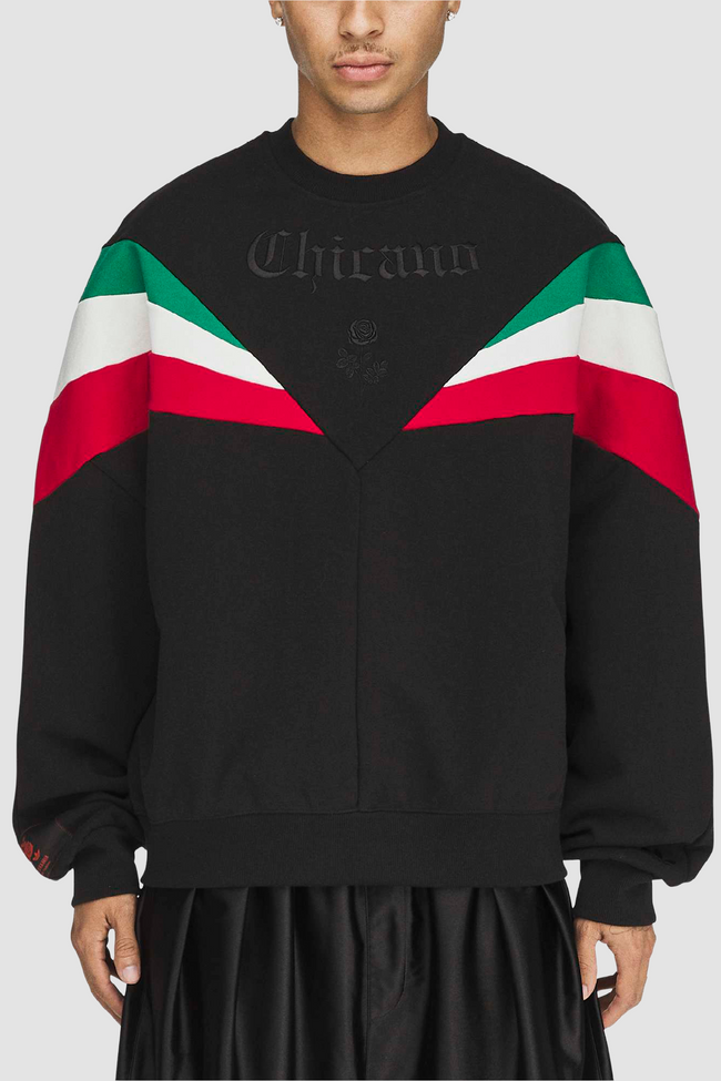 Adidas Originals x Willy Chavarria Chicano Sweatshirt - Black