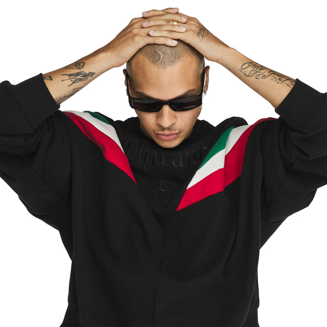 Adidas Originals x Willy Chavarria Chicano Sweatshirt - Black
