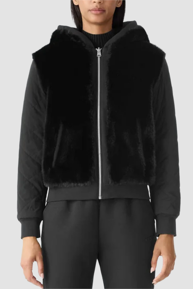 Mackage Womens Knit Gwendal-Z - Black