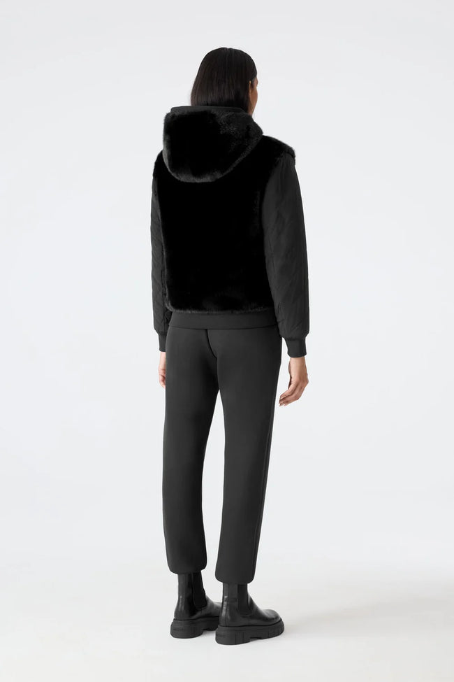 Mackage Womens Knit Gwendal-Z - Black