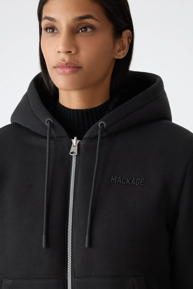 Mackage Womens Knit Gwendal-Z - Black
