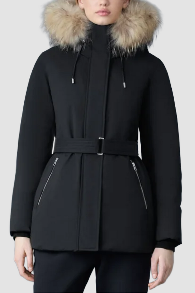 Mackage Womens Down *Parka Jeni-FZ - Black