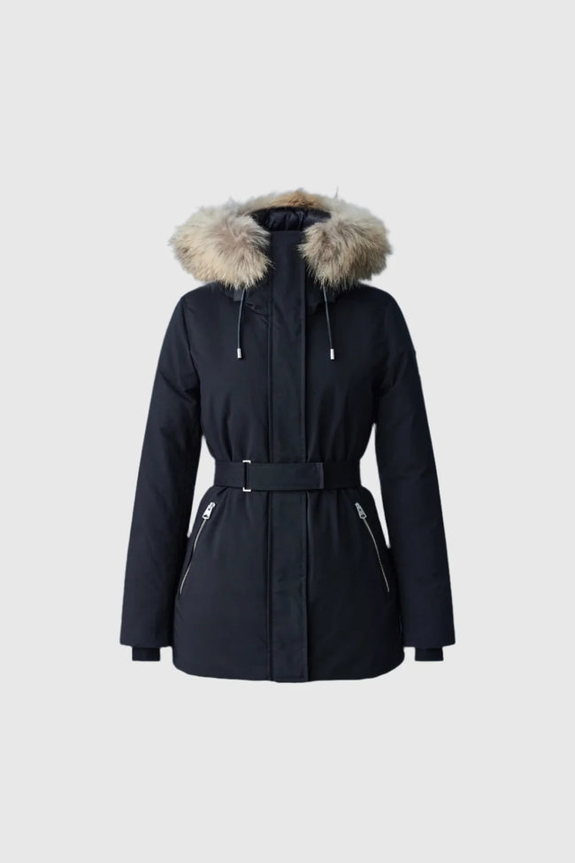 Mackage Womens Down *Parka Jeni-FZ - Black
