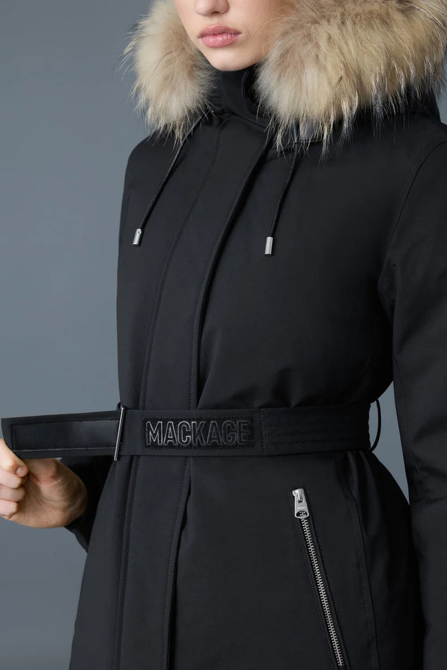 Mackage Womens Down *Parka Jeni-FZ - Black